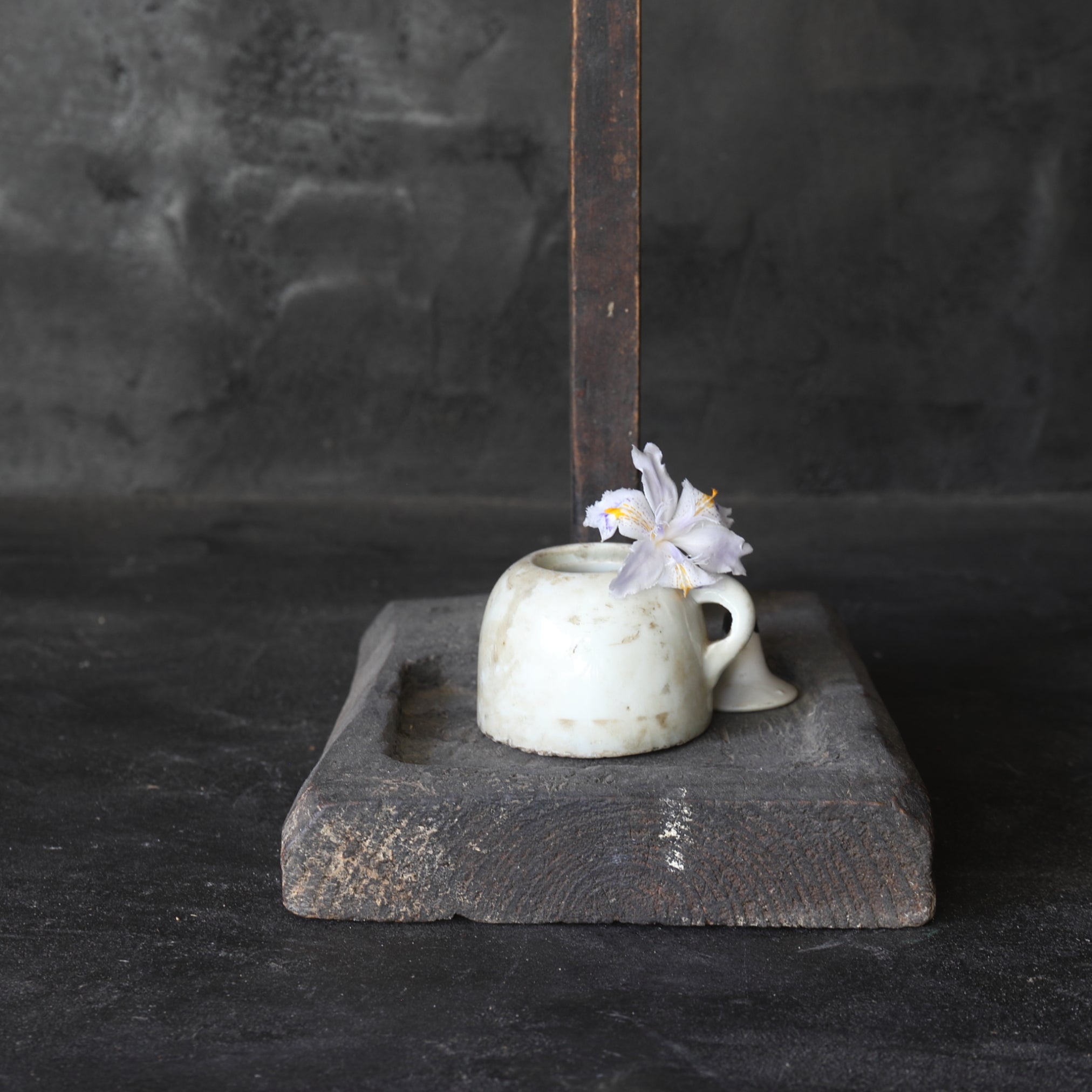 李朝時代 木製 柄杓 19世紀頃 済州島 韓国 朝鮮 高麗 古道具工芸民藝民芸