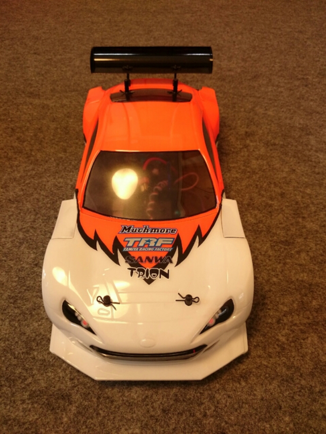 タミヤ SUBARU BRZ R&D SPORTを塗る 最終回 | RC/DC 気まぐれラジコン日記