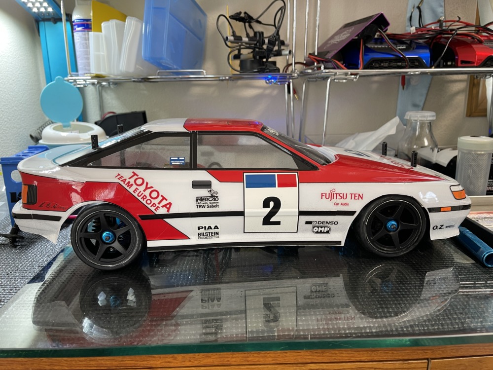 タミヤ RC トヨタ セリカ ラリー GT－FOUR ボディ ST165