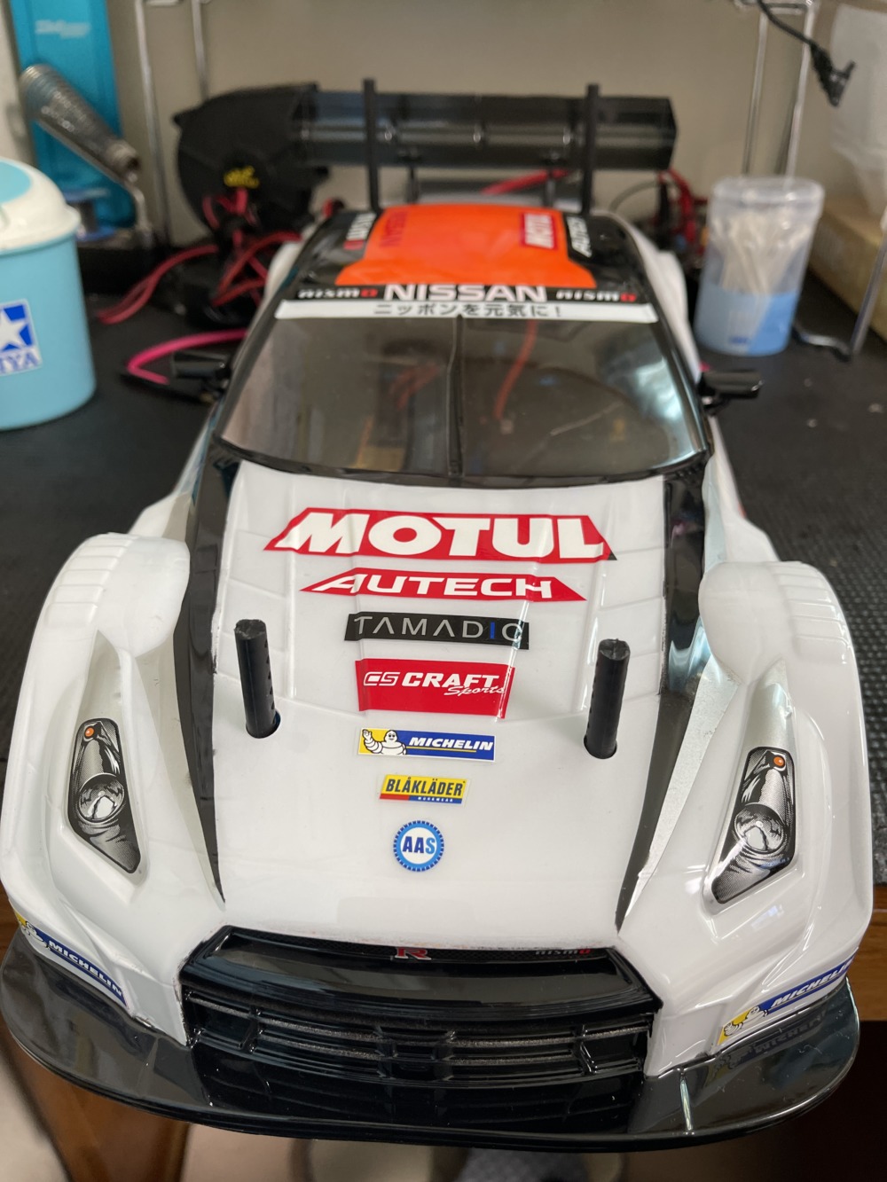 TAMIYA MOTUL AUTECH GT-R 軽量ボディセット タミヤ 軽量ボディセット