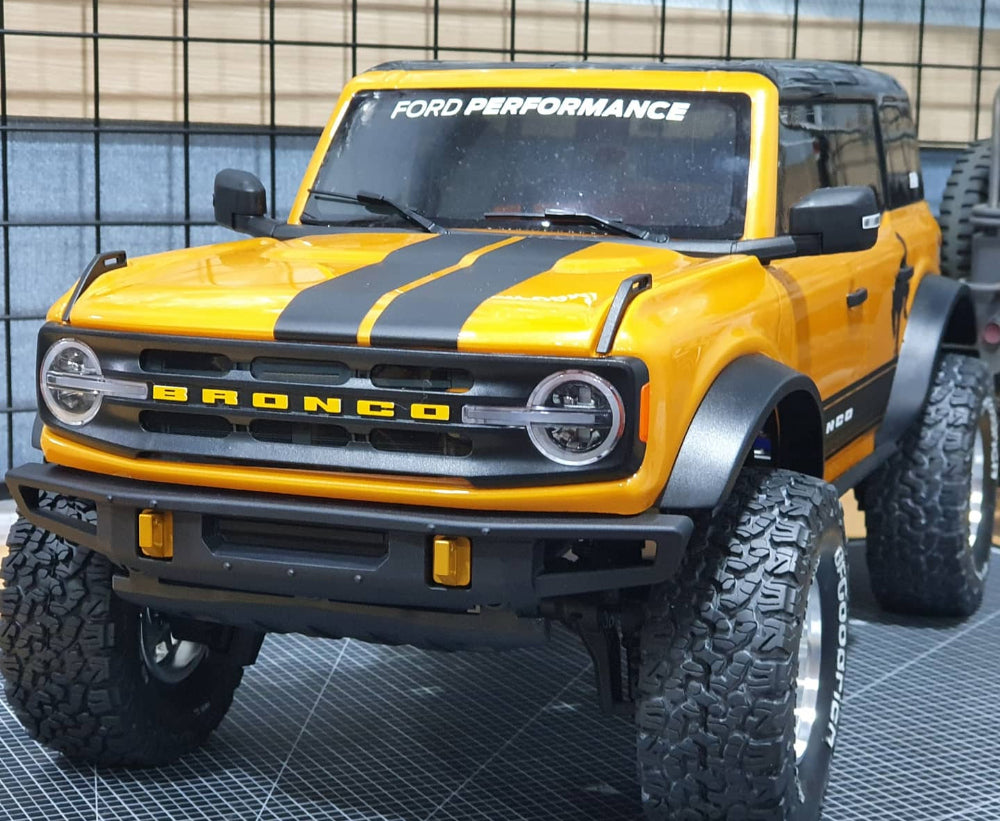 H-TECHトラクサス TRX4 ブロンコ適合 カッティングデカール (A-TYPE)