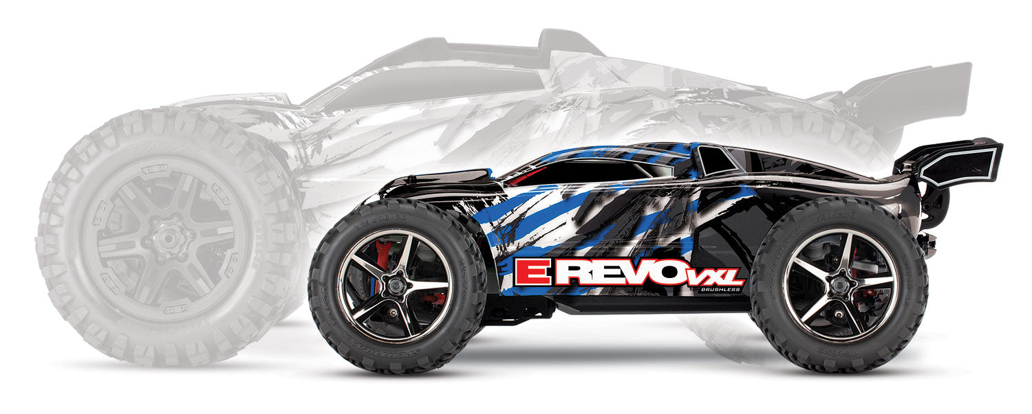 トラクサス E-Revo VXL 1/16 4WD RTRトラック ブラシレスモーター、ESC