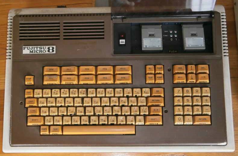 The Fujitsu Micro 8 and its Bubble Memory Drive | Rare & Old Computers