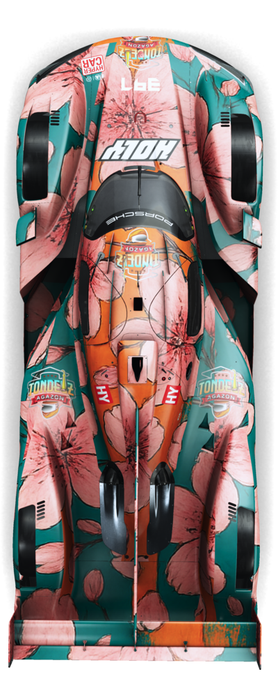 TONDEUZ AGAZON - Japan métal | Porsche 963 Livery | RC | RaceControl