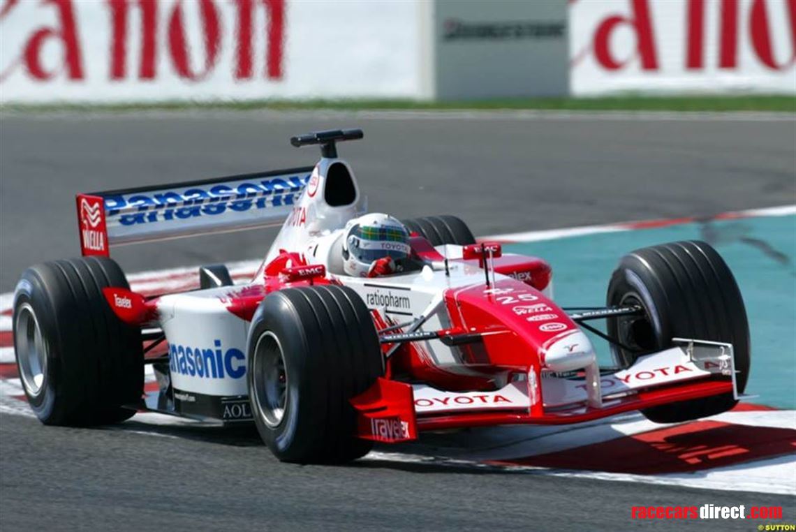 □トヨタF1デビュー記念 TF102#24 2002 オーストラリアGP□ 2002