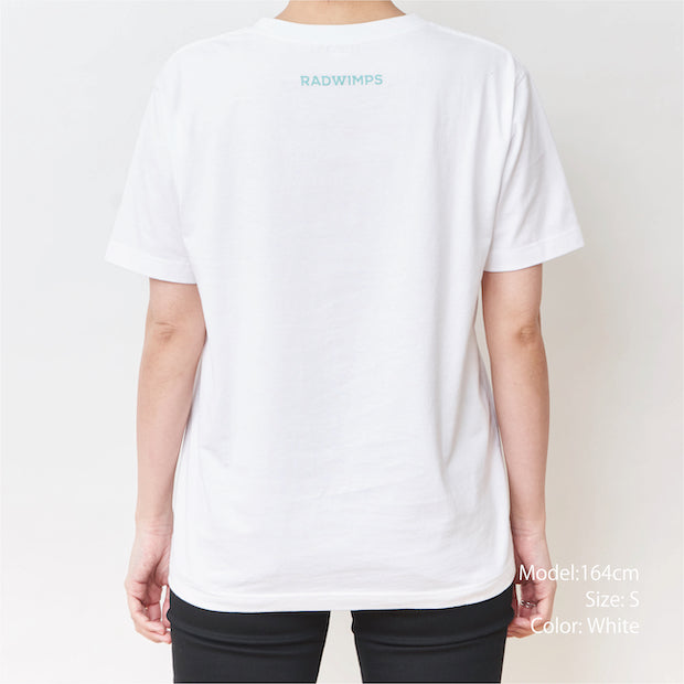 RADWIMPS グラフィックTシャツ XXL ホワイト フォトTシャツ21-22（白