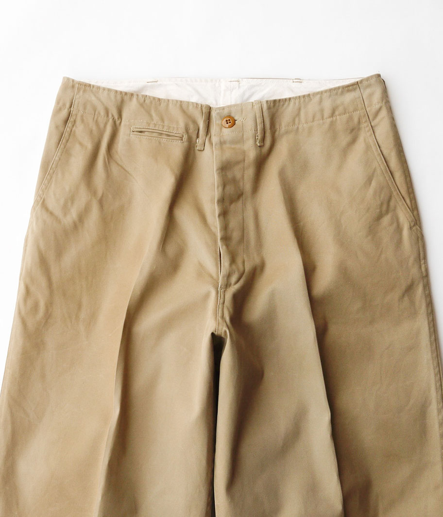 A.PRESSE Vintage US ARMY Chino Trousers [BEIGE] - Fresh Service