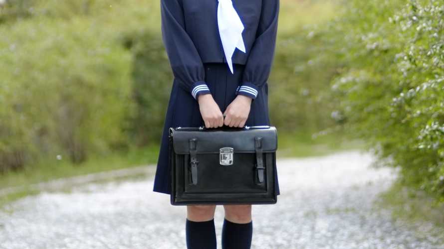 昔懐かしい学生カバン