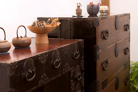 桐箪笥 レトロ 着物収納