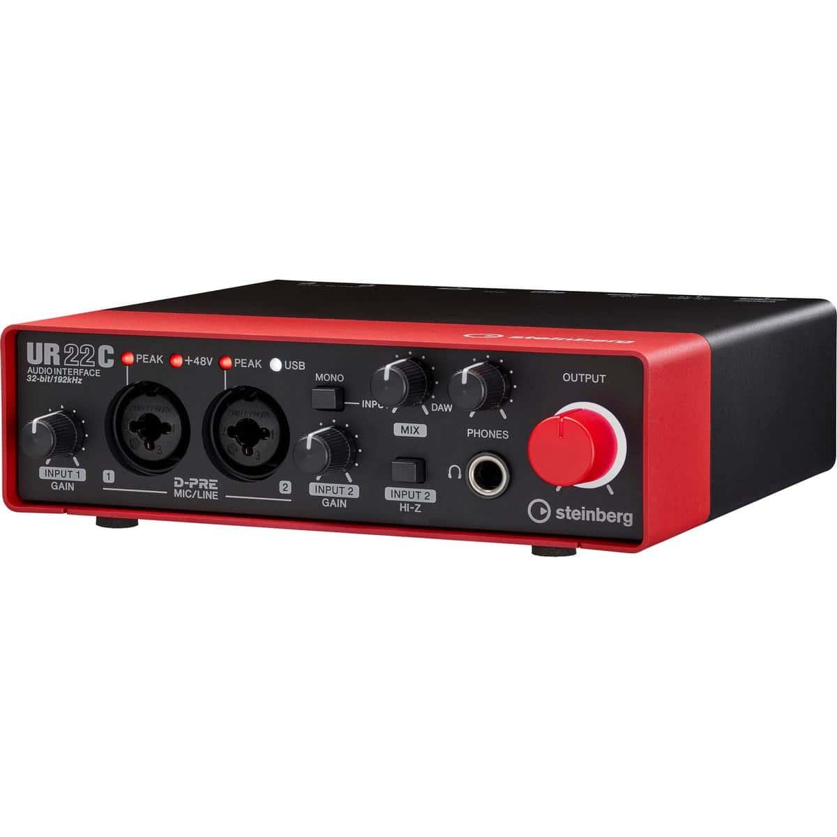DTM・DAW steinberg UR22C Steinberg UR22C USB Audio Interface - Red