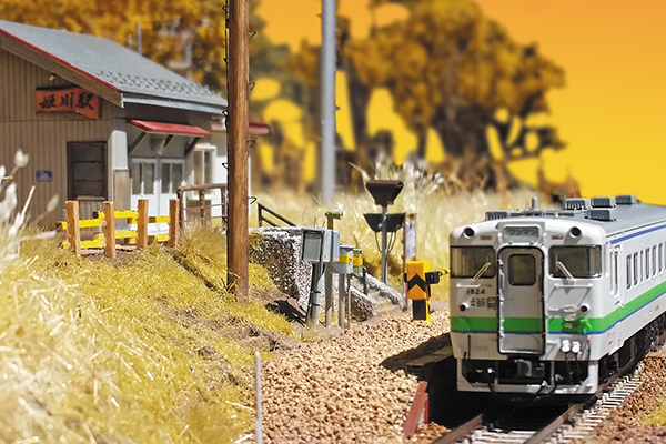 これが模型！？】超リアル「秘境駅」ジオラマ 函館本線姫川駅作品が