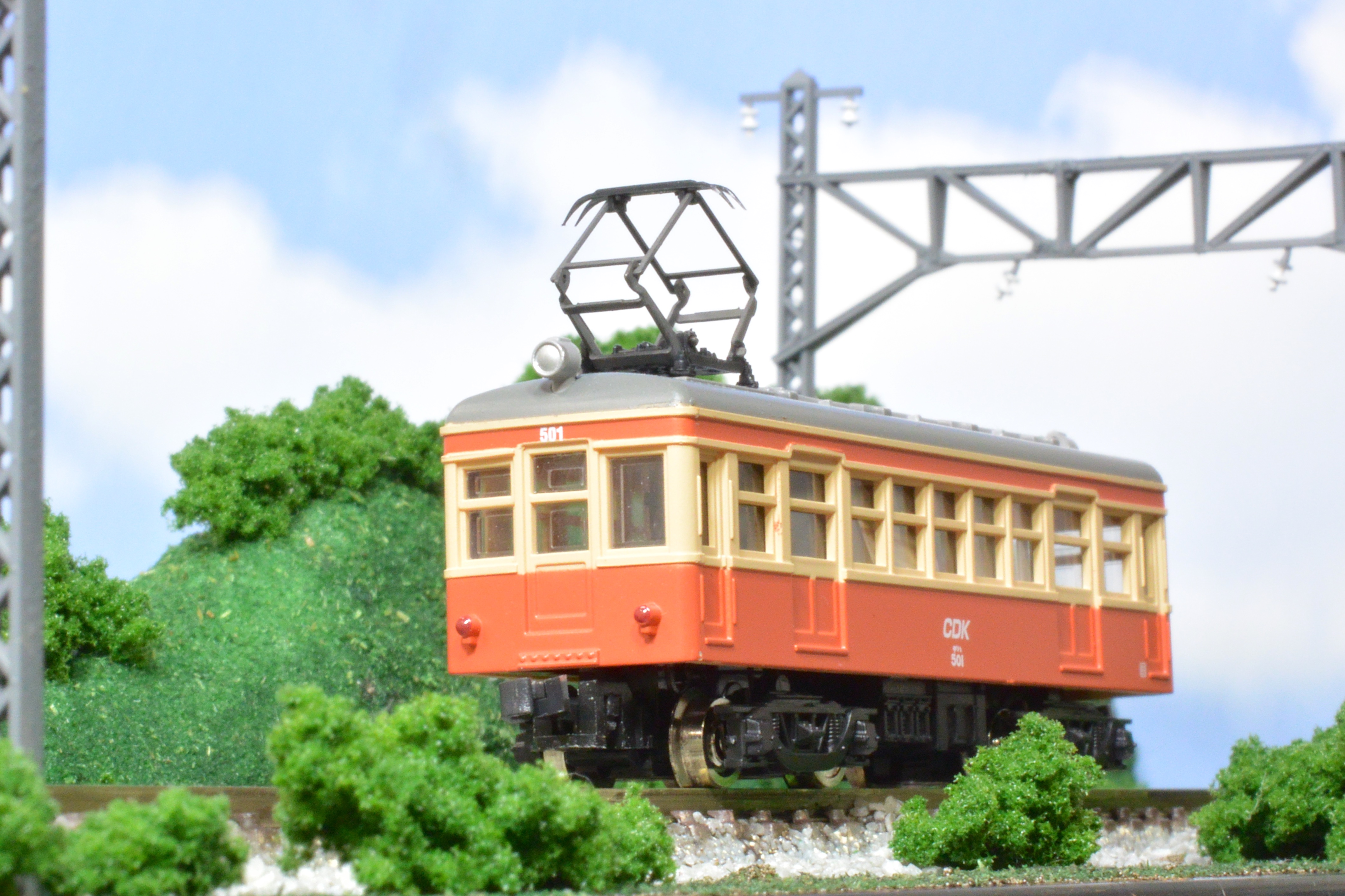 鉄コレ】80年代の銚子電鉄デハ501を再現する – 鉄道模型部