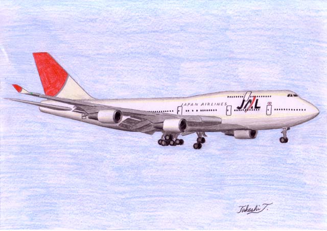 JAL B747-400