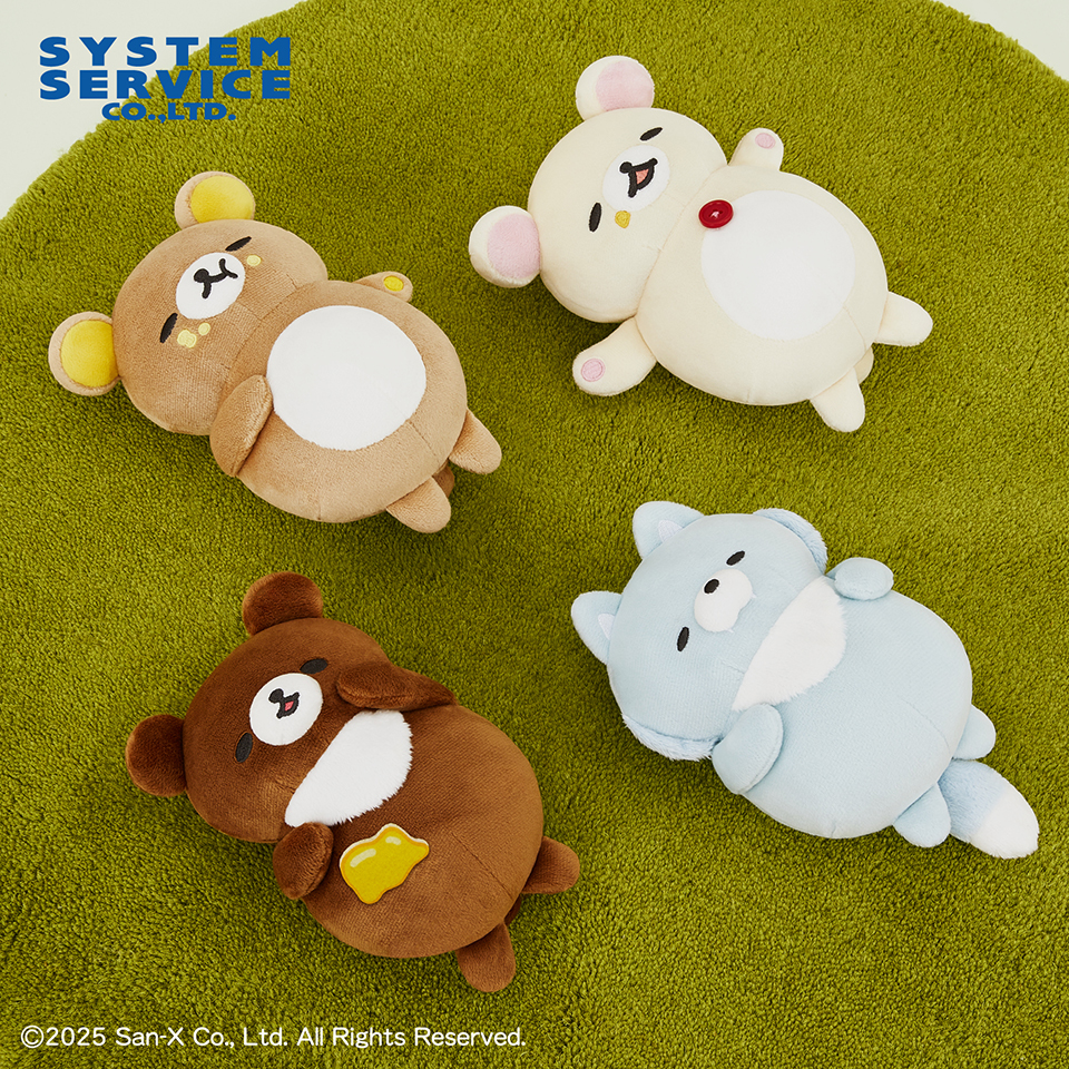 プライズ情報】リラックマ みんなでまんぷくまくまく ぬいぐるみ