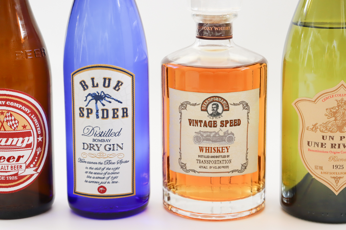 ウィスキーラベル（R500-1）VINTAGE SPEED - 越前織のお守り・織ネーム