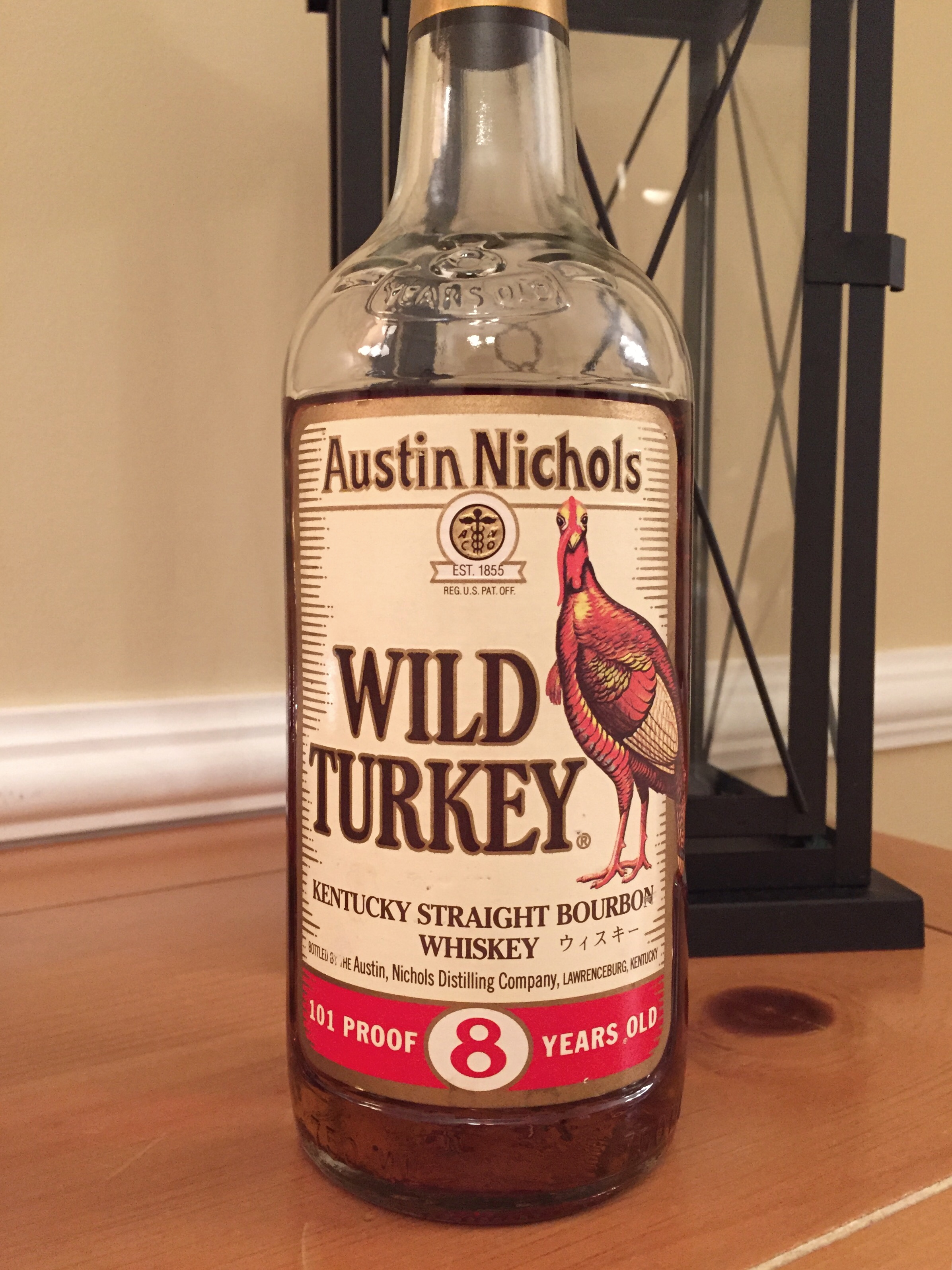 Wild Turkey 101 8-Year (1994 export) – Rare Bird 101