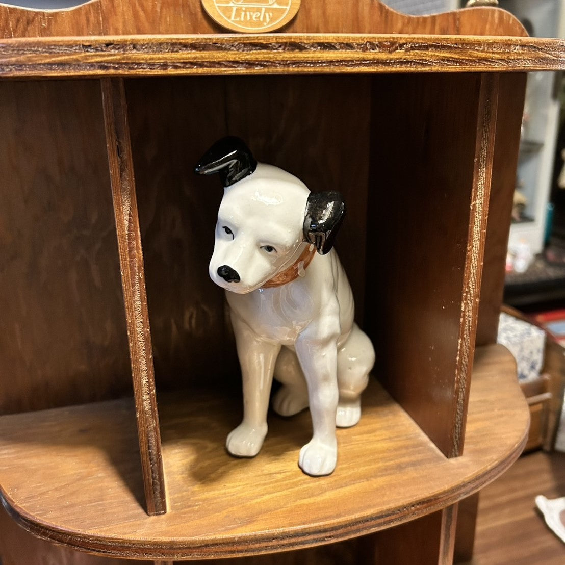 Japan Vintage Ceramic RCA Victor Phonograph Nipper Dog | RARE FIND