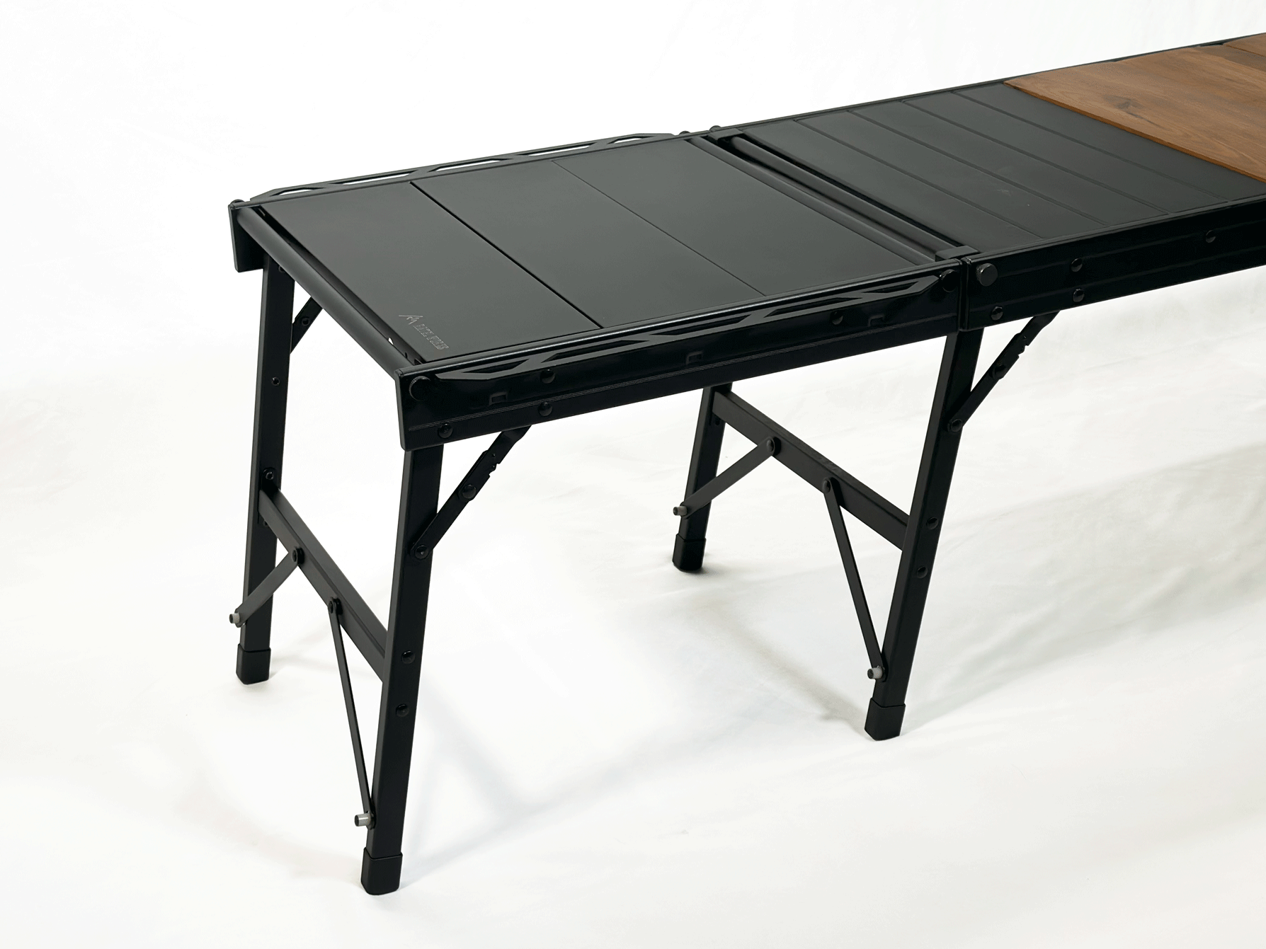 ラーテルワークス ウッドパネルテーブル RATEL WORKS 下段テーブル付き