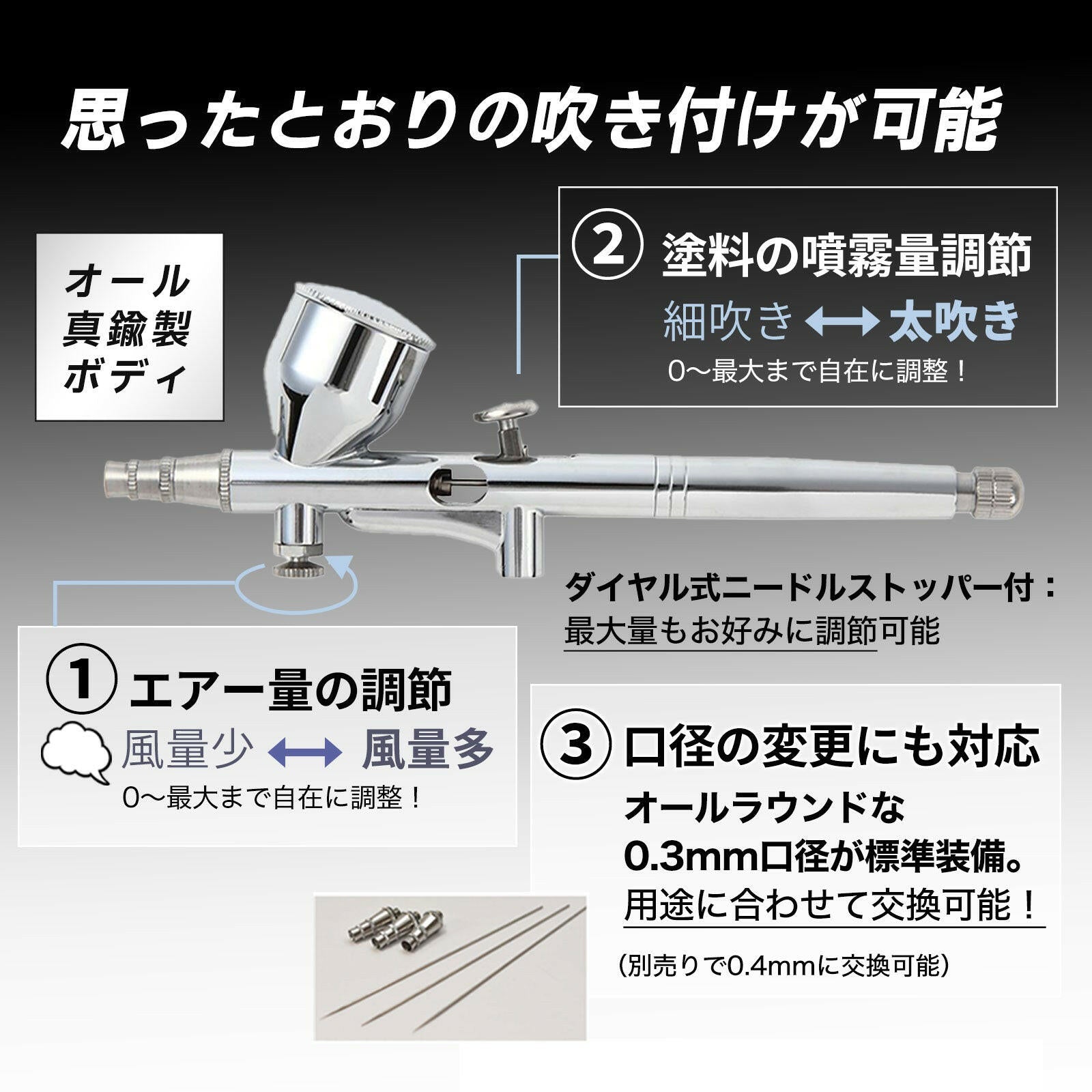 PROFIX Tech Liner 充電式エアブラシ TR-02 PRO – RAYWOOD