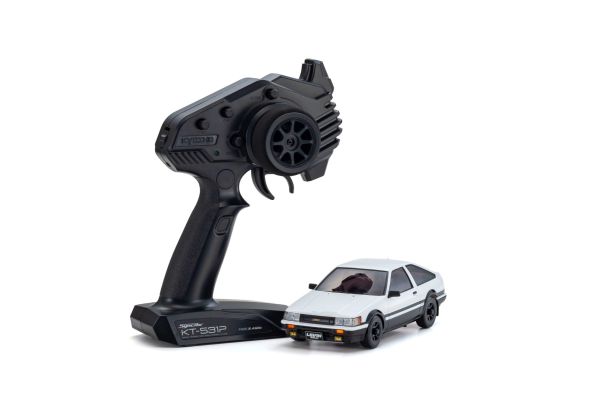 ミニッツAWD トヨタ カローラレビン AE86 ホワイト/ブラック 32641WBK