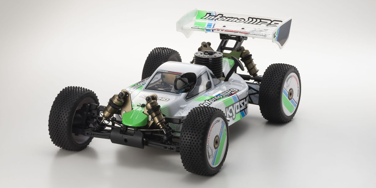インファーノ MP9 TKI3 T1(ホワイト) 1/8 GP 4WD レディセット 31889T1