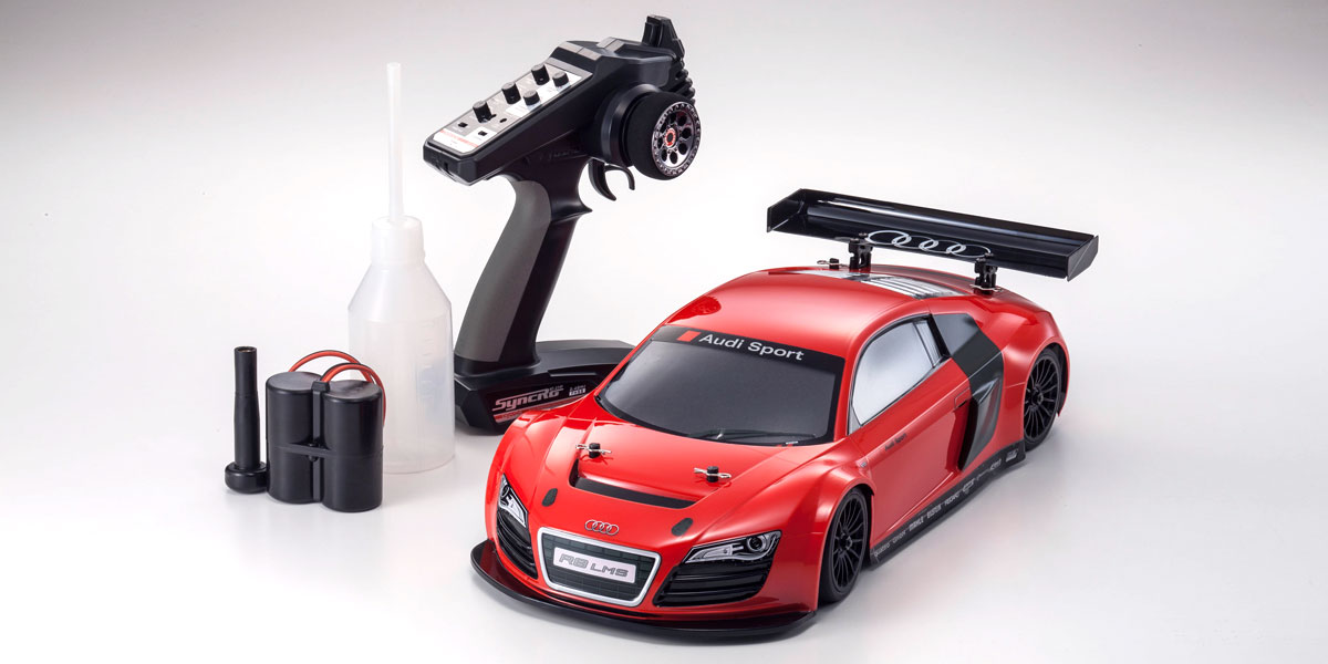 Kyosho Audi R8 レッド ラジコンカー エンジンカー fw-06 Kyosho FW06