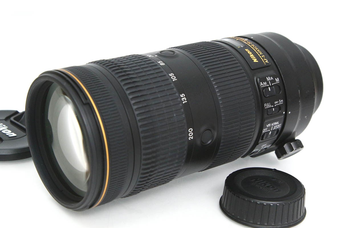 ジャンク品のAF-S NIKKOR 70-200mm F2.8 G VR AF-S NIKKOR 70-200mm f