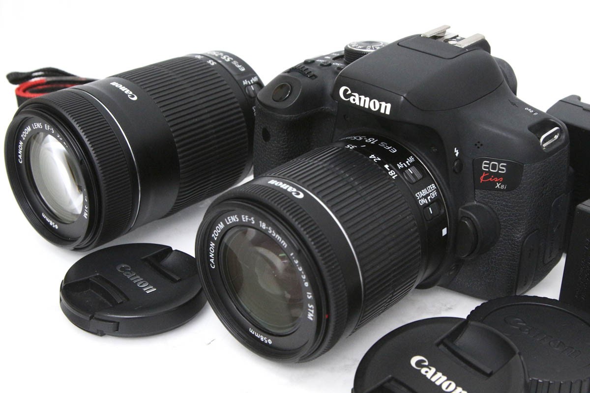 良品 EOS Kiss X3 ブラック ボディ 即日発送 デジ1 Canon デジタル