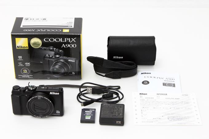 Nikon Coolpix デジタルカメラ ブラック ケース付き COOLPIX A900
