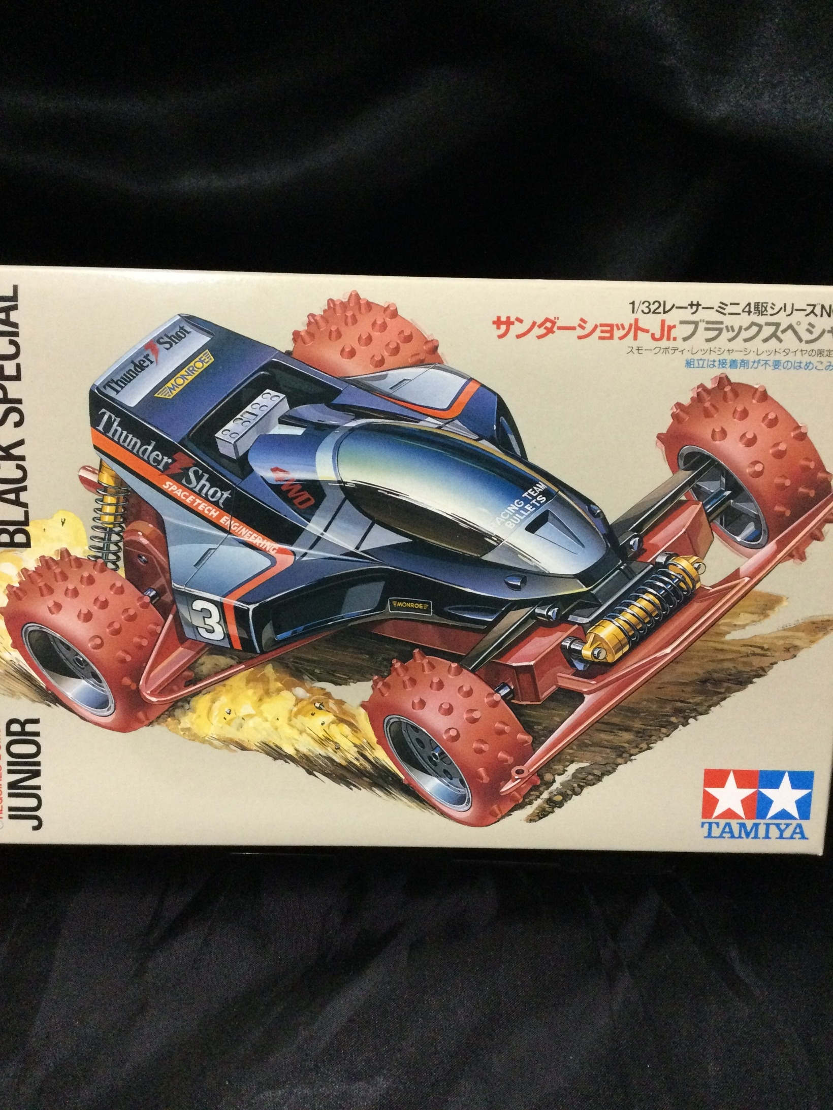 ミニ四駆 サンダーショットJr.ブラックスペシャル 旧キットタミヤ