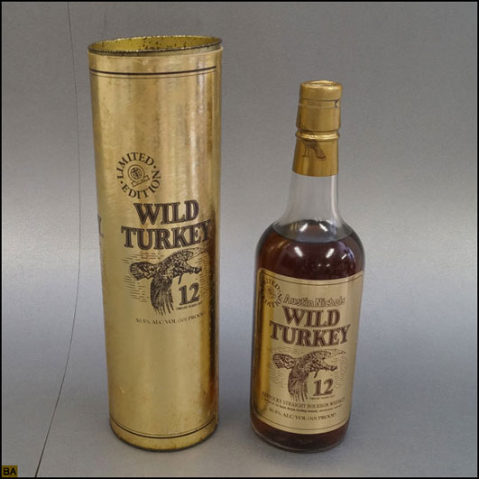 古酒◇ワイルドターキー 12年 ゴールドラベル 750ml WILD TURKEY