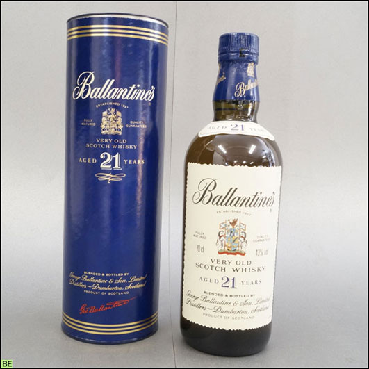 古酒◇バランタイン 21年 700ml ベリーオールド BALLANTINE'S - 神戸市