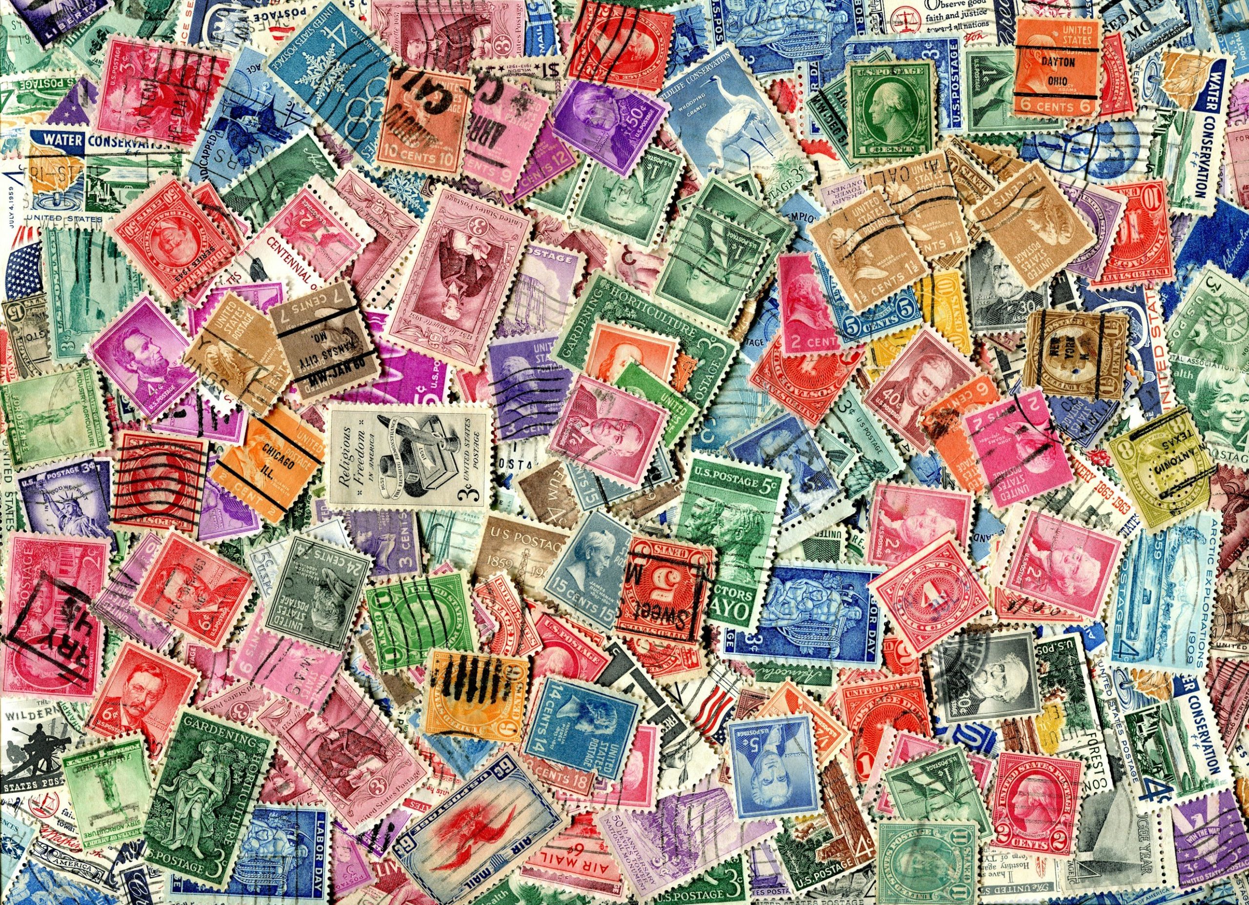 2443 琉球切手 大量16ページ分約620枚全て未使用 アルバム付き