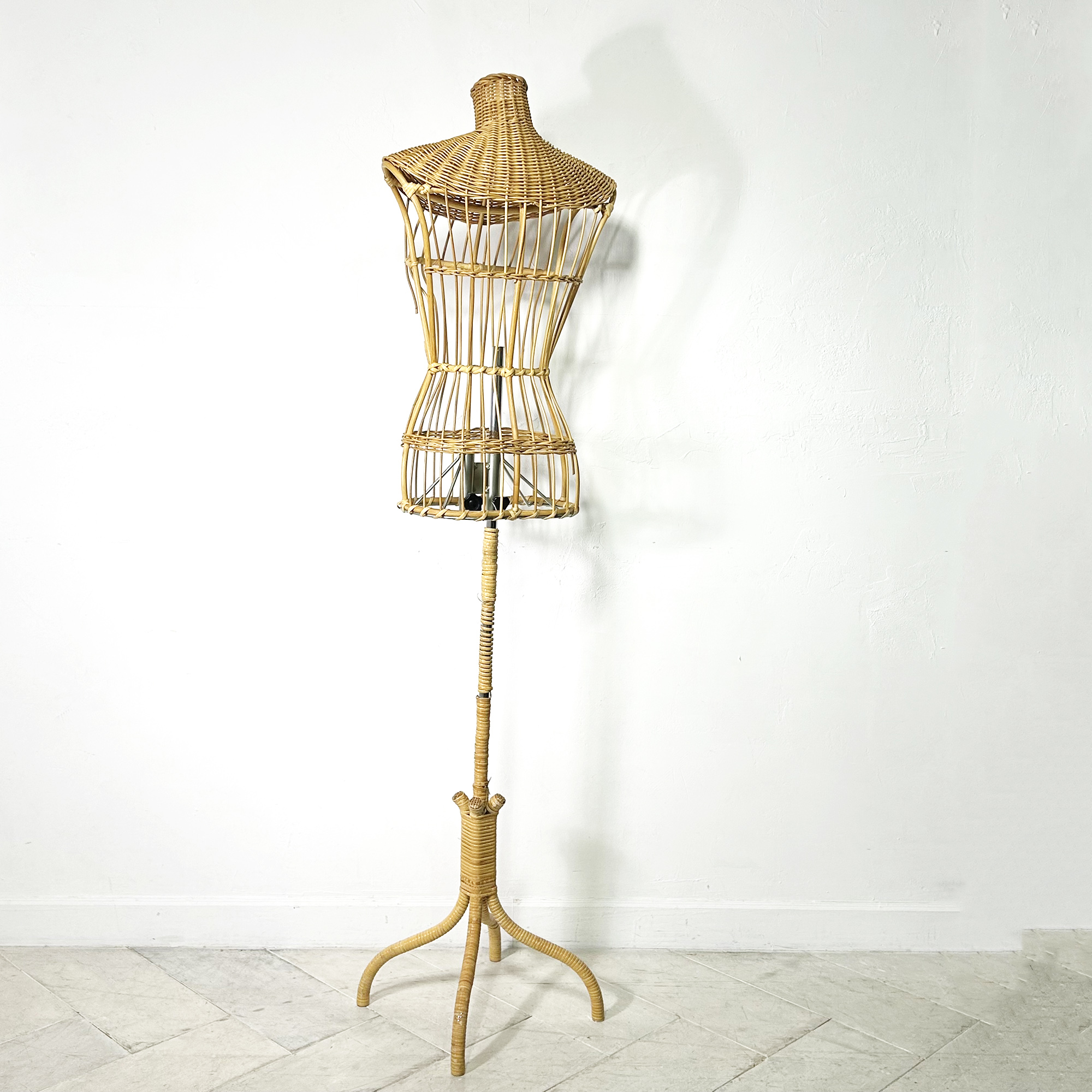 トルソー ラタンナチュラル 伸縮タイプ H1550〜1700 - barbiebarbie