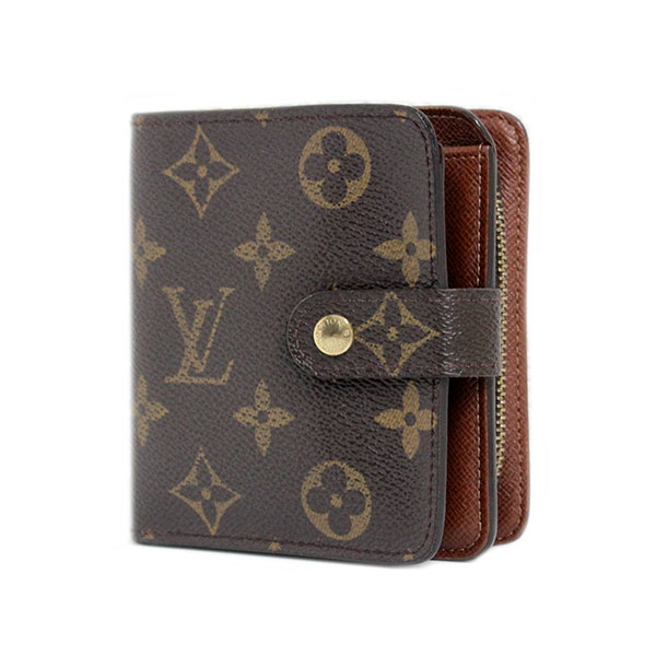 ルイヴィトン モノグラム二つ折り財布