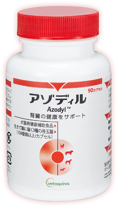 ベトキノール｜アゾディル動画｜犬猫の腎臓の健康をサポート｜2年連続