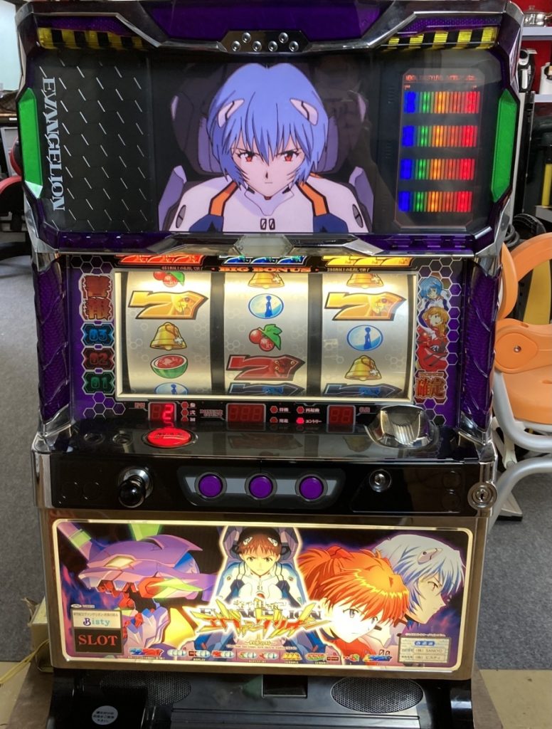 新世紀エヴァンゲリオン約束の時 パチスロ台 メダル、鍵付き 【公式通販】