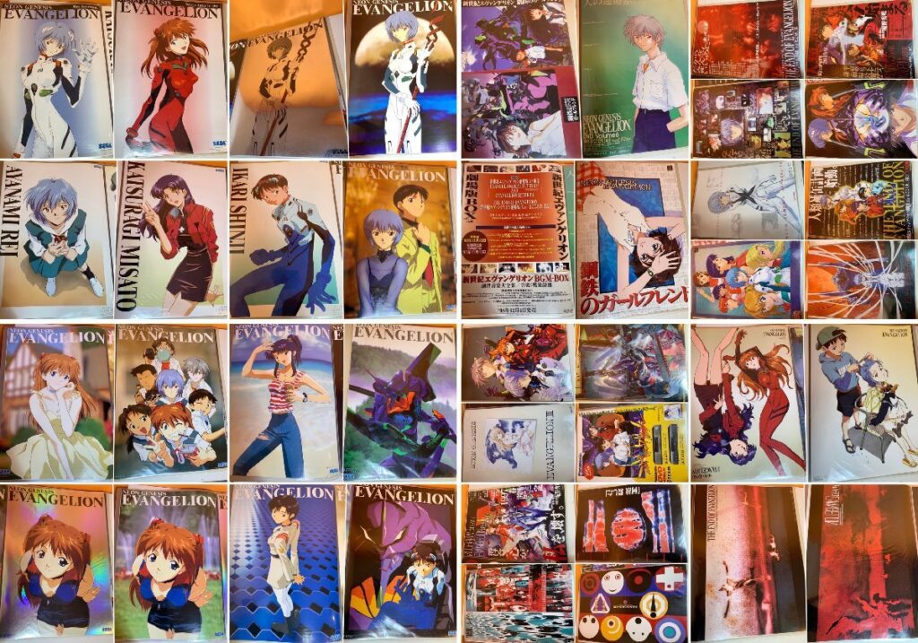 新品未開封品】 エヴァンゲリオン劇場版 B2 ポスター5種セット 新品未