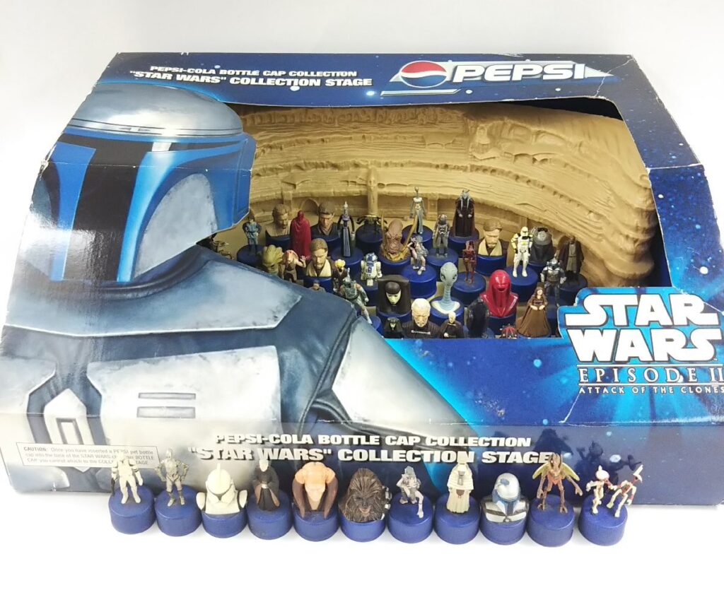 STAR WARS スターウォーズ コレクションステージ ペプシ ボトル