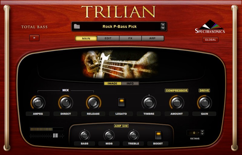 定番＆最強のベース音源 Trilian – Spectrasonicsのソフトシンセ