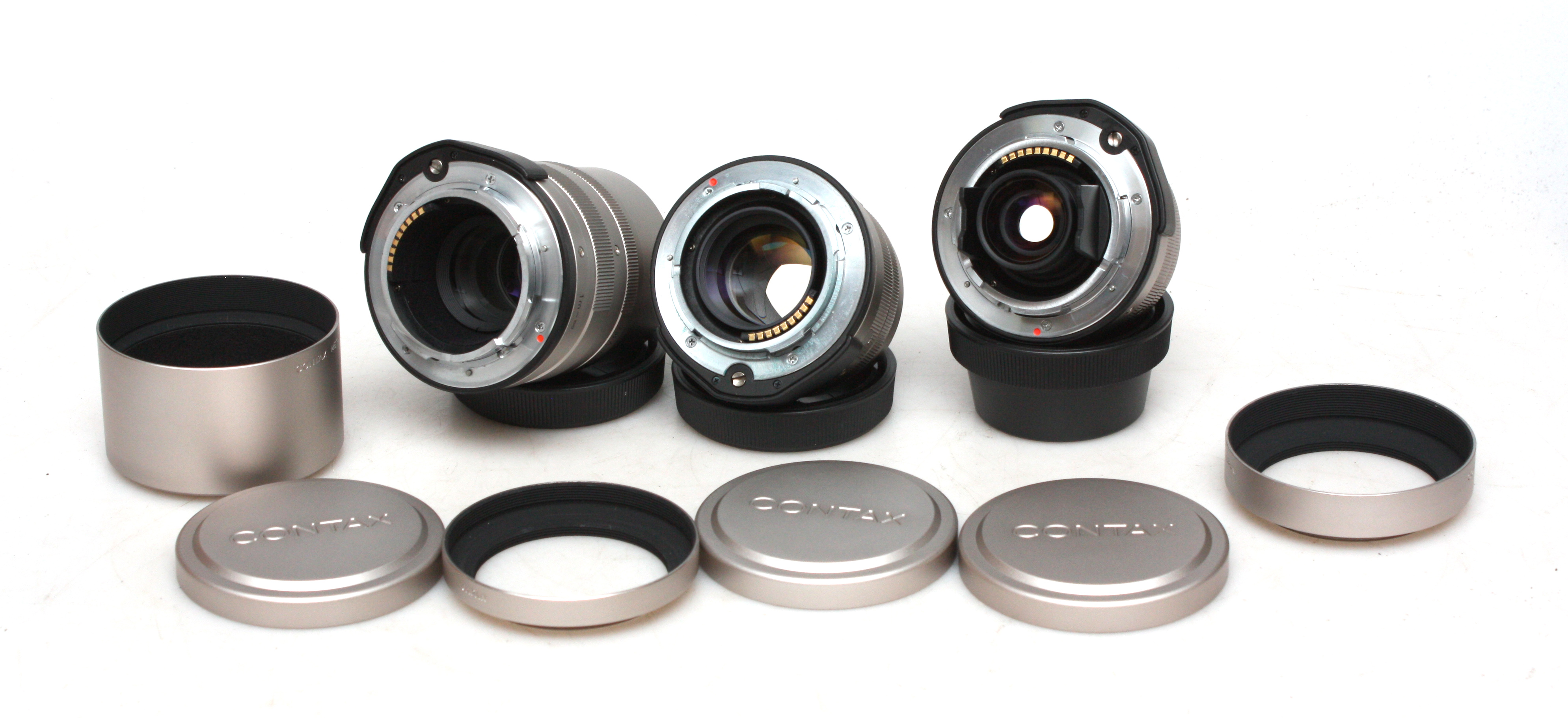 Contax G1 20th anniversary complete boxed set – green label, 3