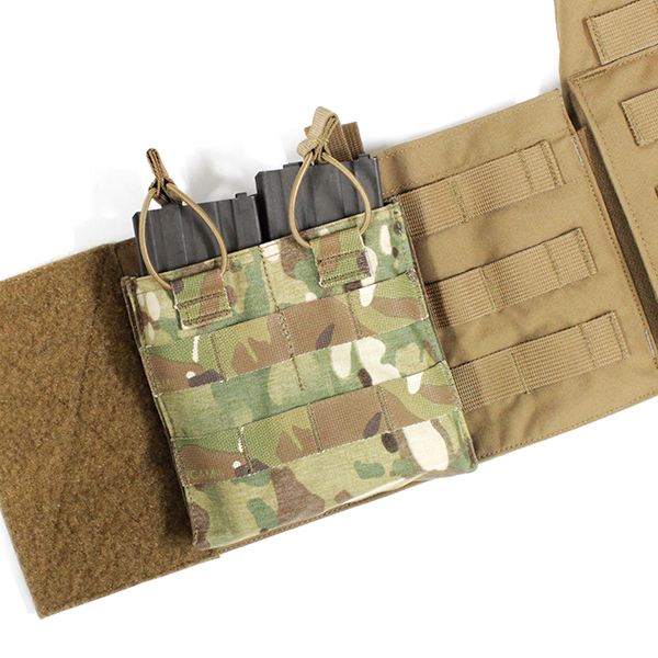 TYR Rifle Mag Pouch – Double M4/M16 Shingle Open Top | REALMENT