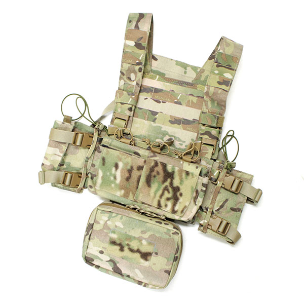 TAYLOR&STONER TS19 Chest Rig- Six AR Mag CommKIt- MultiCam | REALMENT