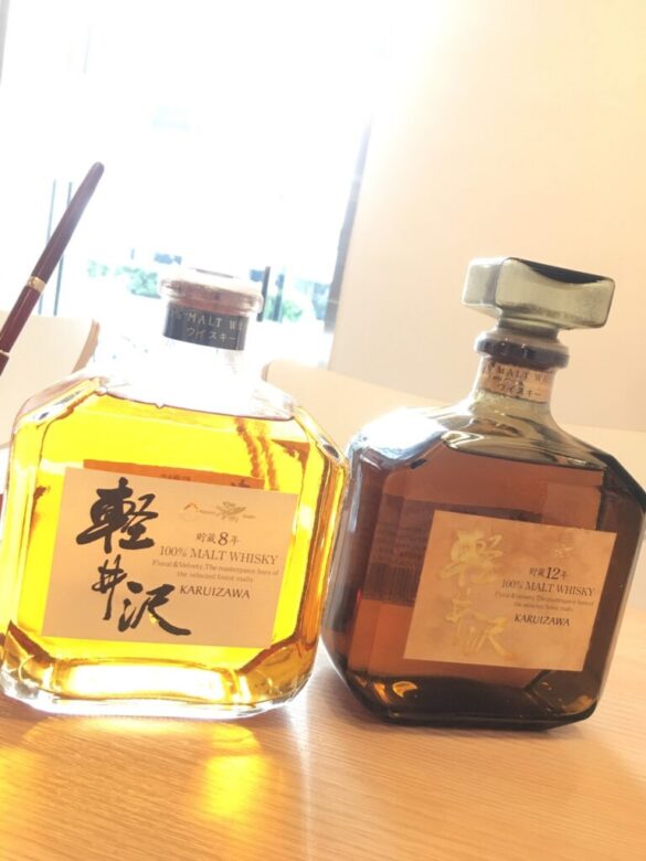 軽井沢8年ウイスキー15日まで