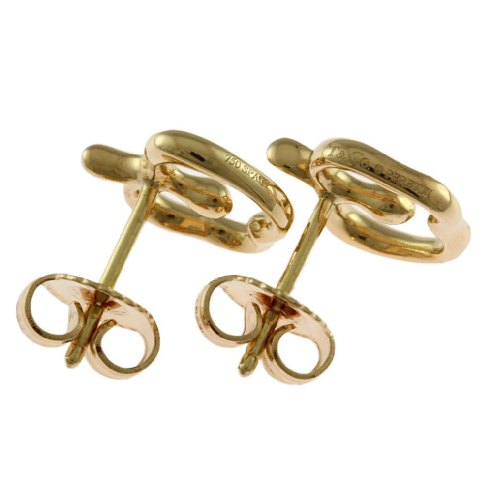 TIFFANY&Co. ティファニー アップル ピアス 18金 K18イエローゴールド