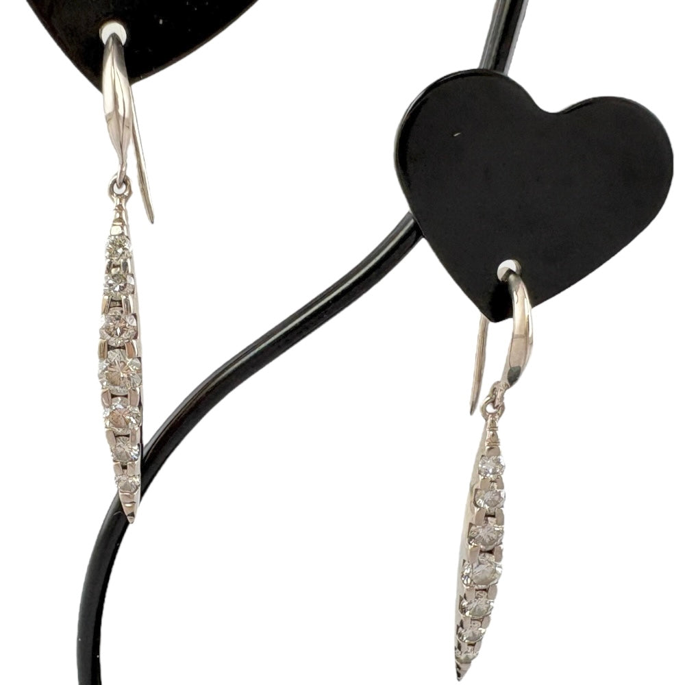 KASHIKEY カシケイ ネイキッド ピアス 18金 K18ゴールド ブラウン