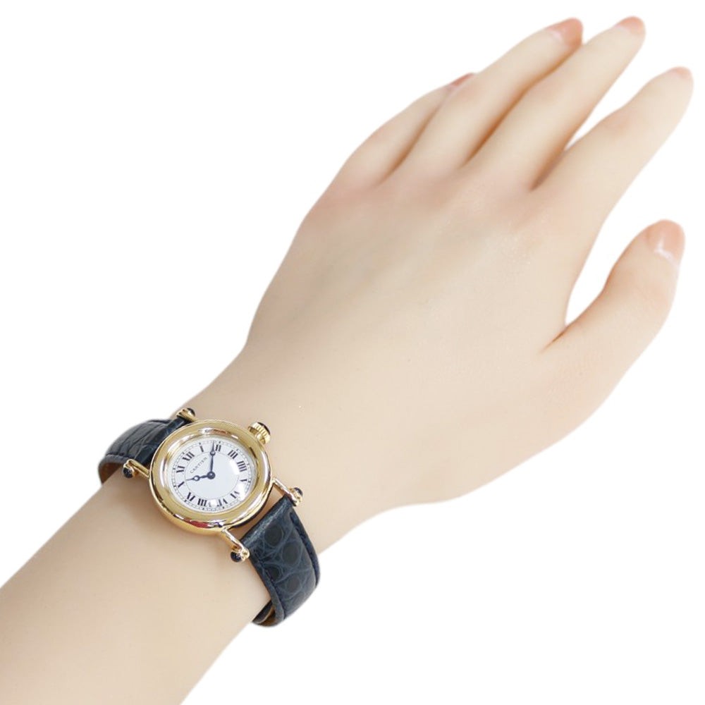 CARTIER カルティエ ディアボロ 腕時計 18金 K18イエローゴールド 1440