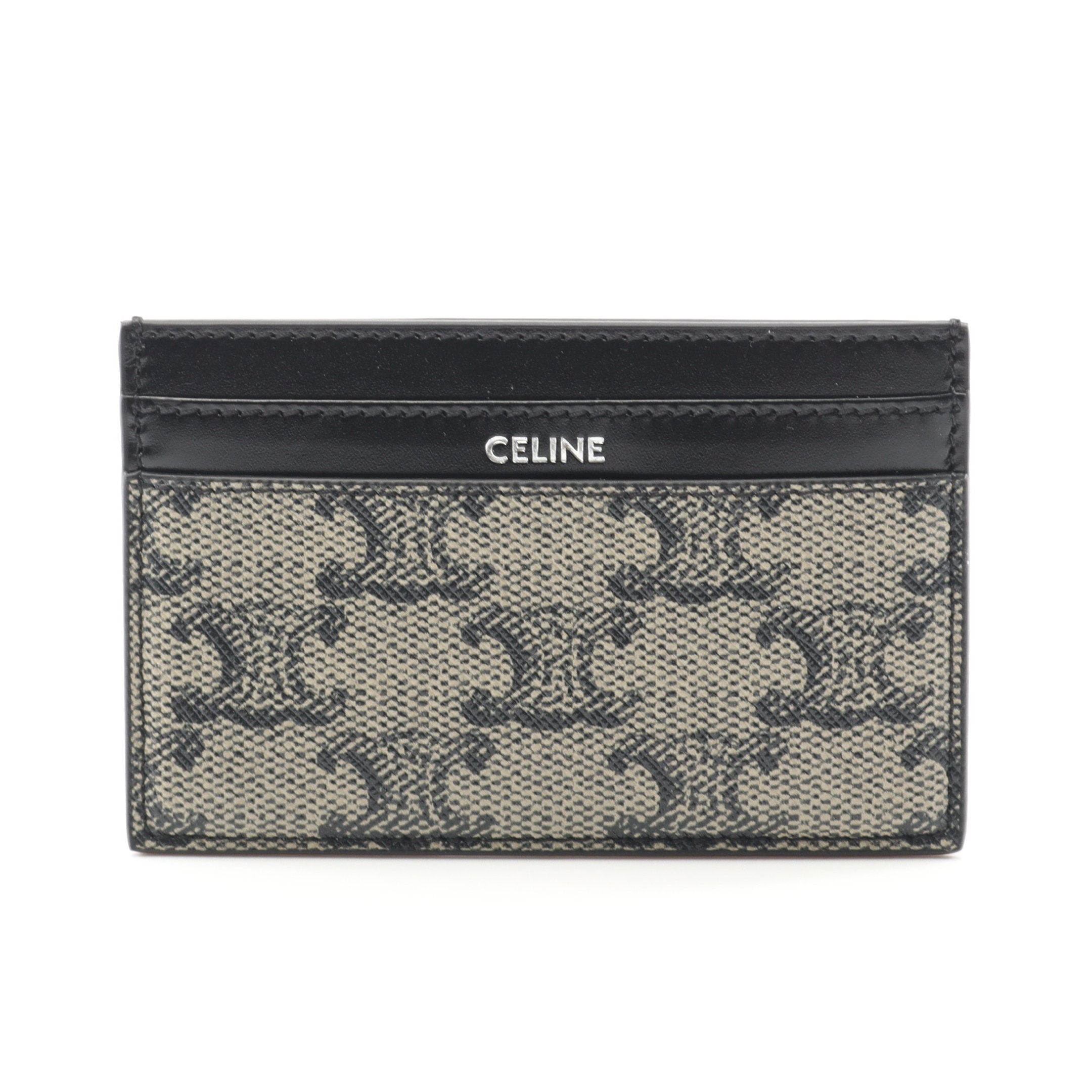 セリーヌ CELINE カードケース 名刺入れ レザー ブラック