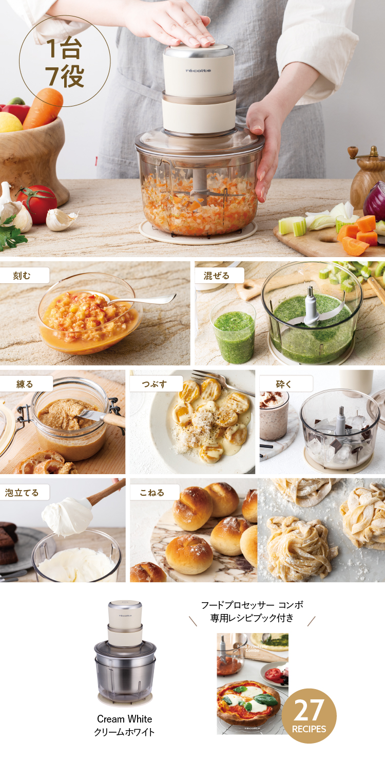 新製品情報／ Food Processor Combo［フードプロセッサー コンボ