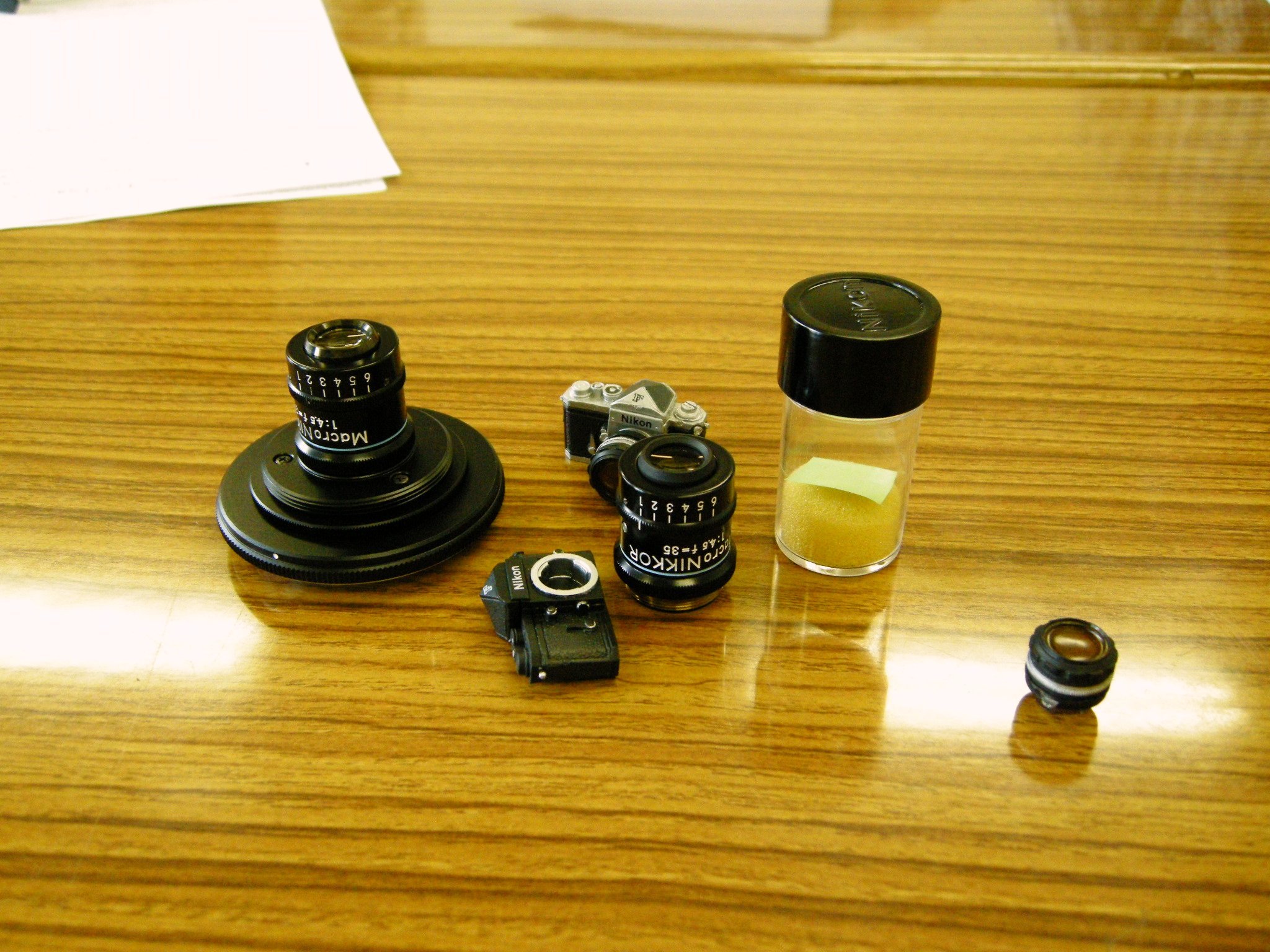 MACRO Nikkor 35mm F4.5 and Bellows Set